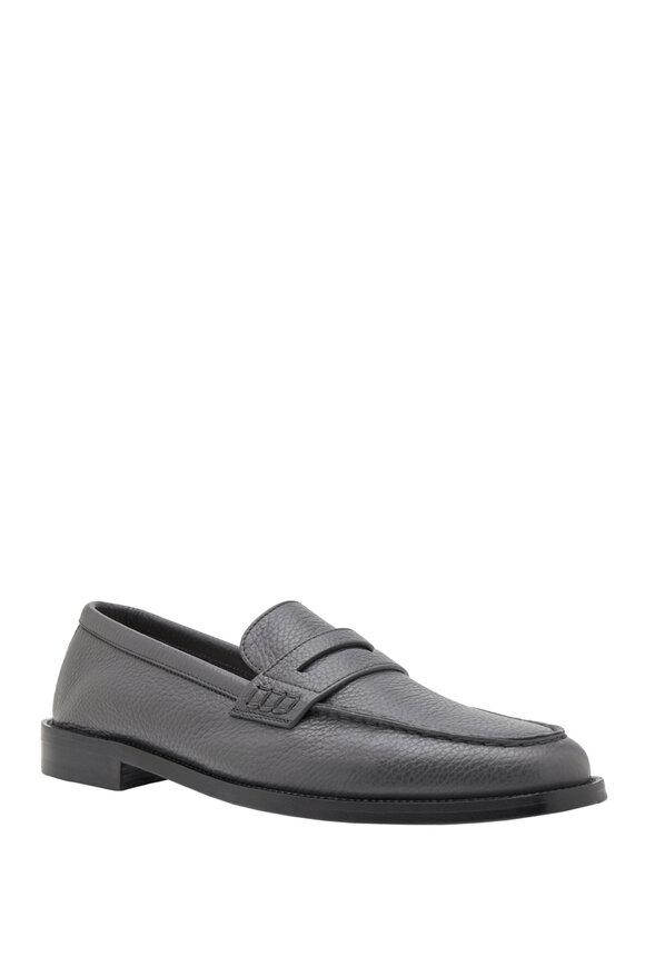 Brunello Cucinelli - Suede Loafer in Grey | Mitchell Stores
