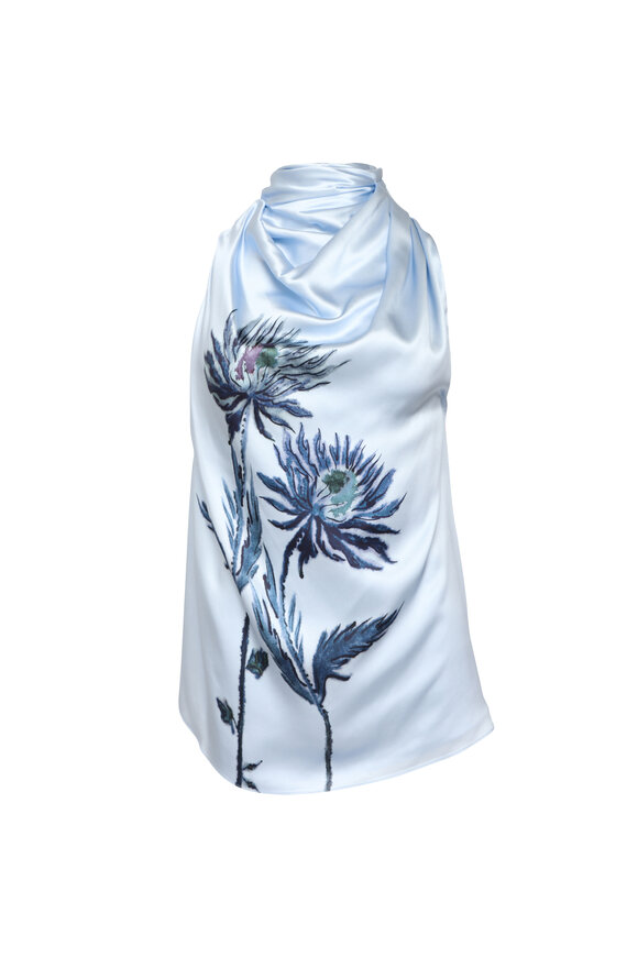 Altuzarra Sleary Danube Shibori Flower Blouse