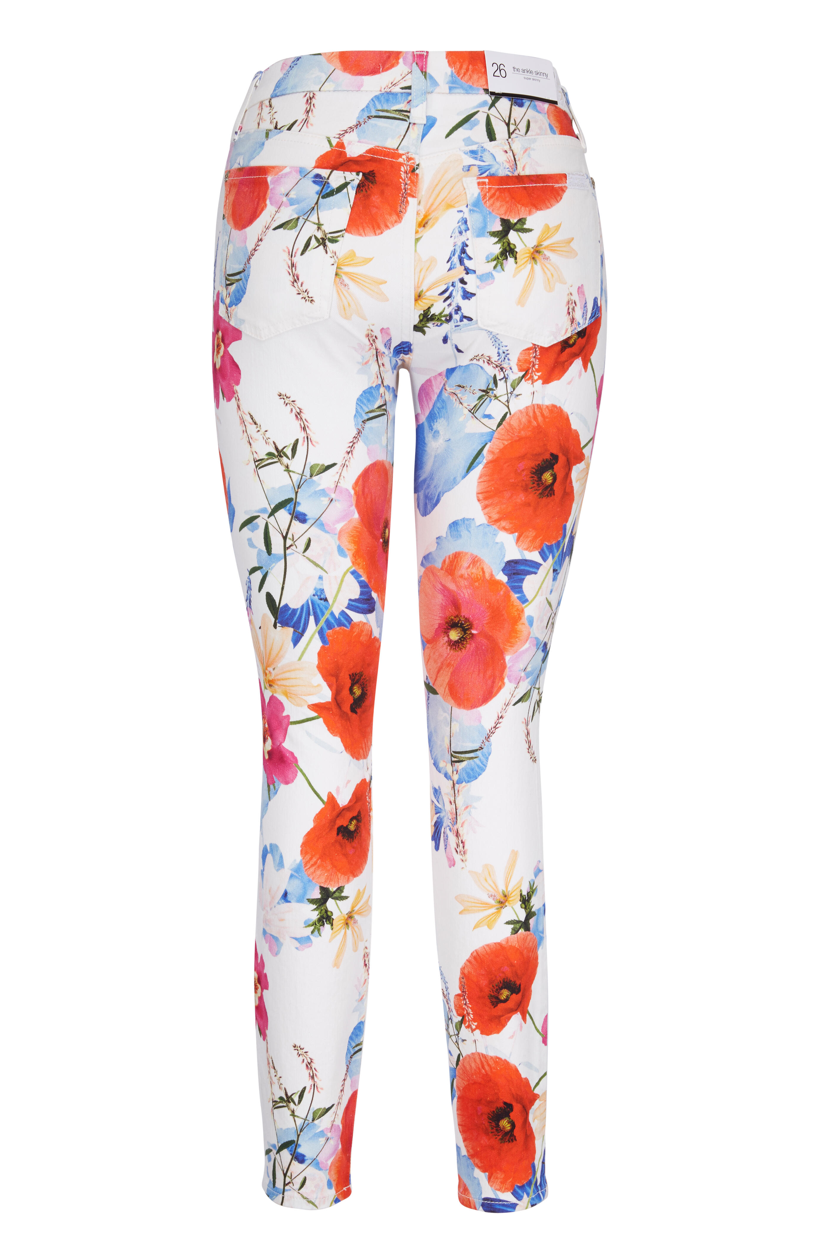 7 For All Mankind - Seaside Poppy Ankle Jean
