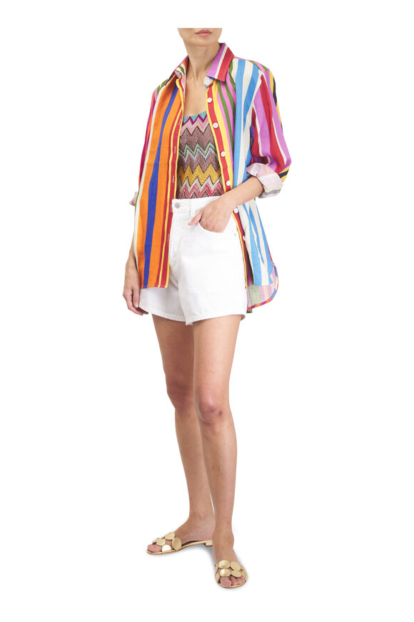 Missoni Multicolor Metallic Zip Zag Bathing Suit - view 2