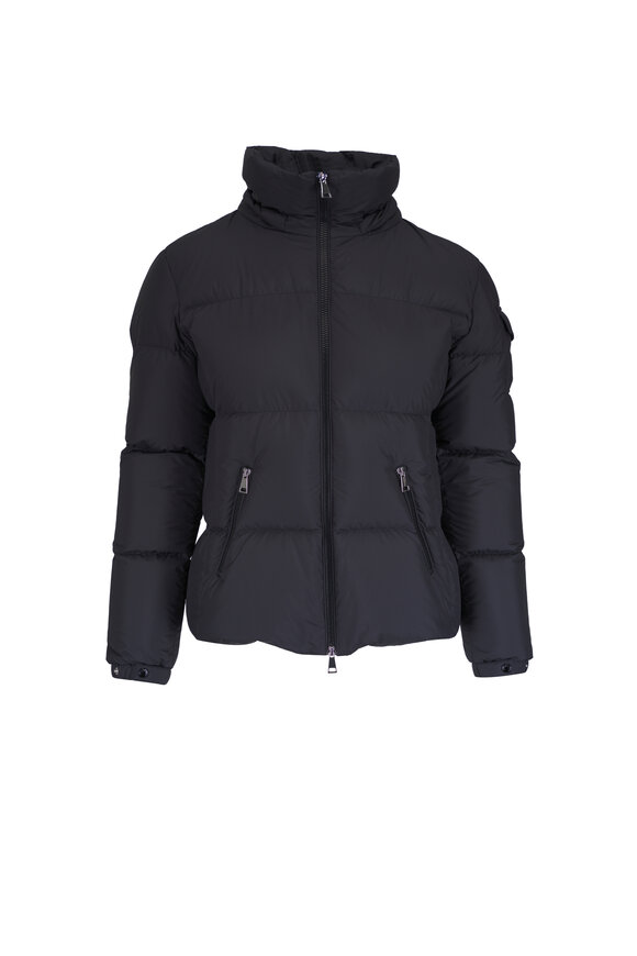 Moncler Fourmines Black Down Coat - view 5