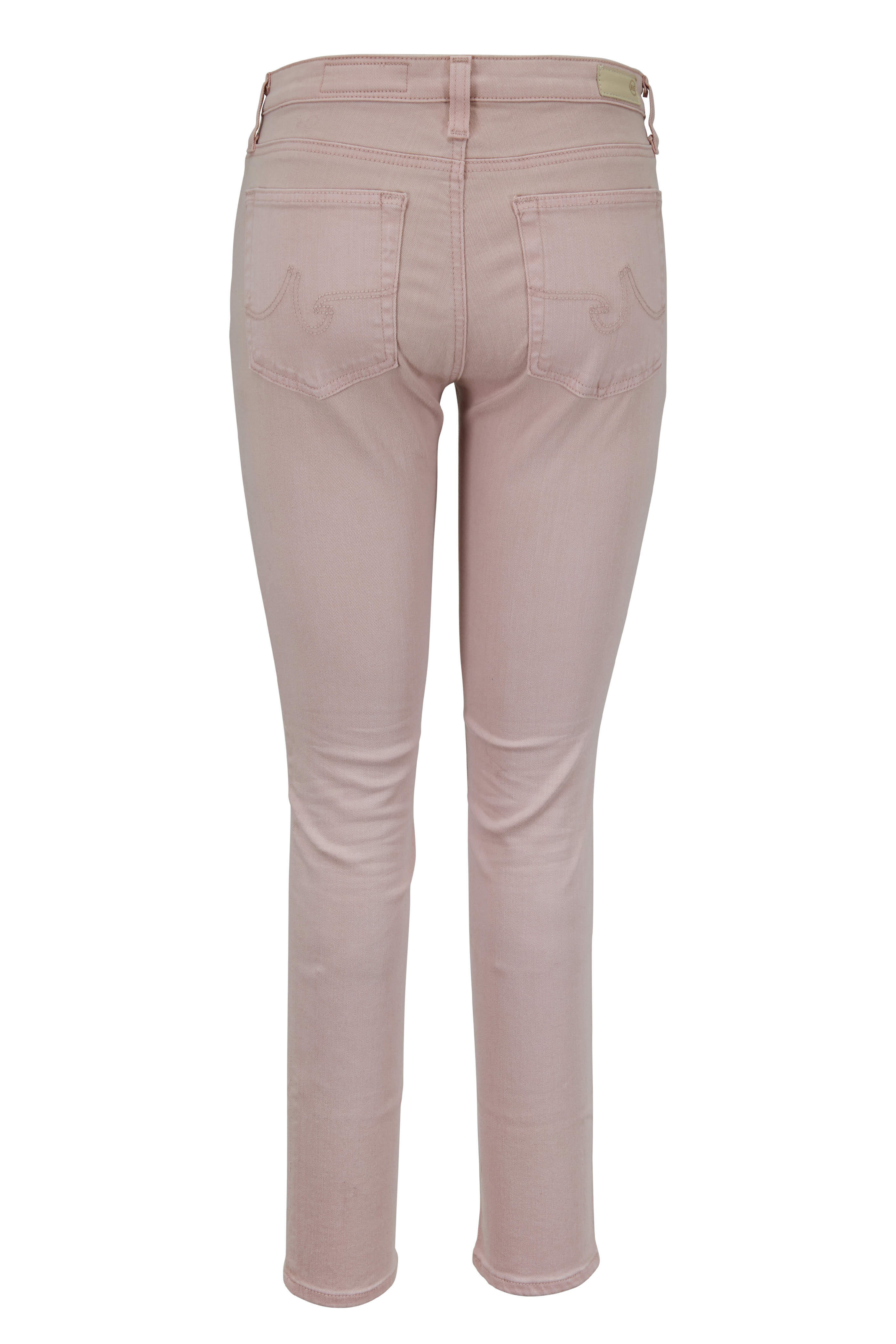 AG - The Prima Light Pink Ankle Jean