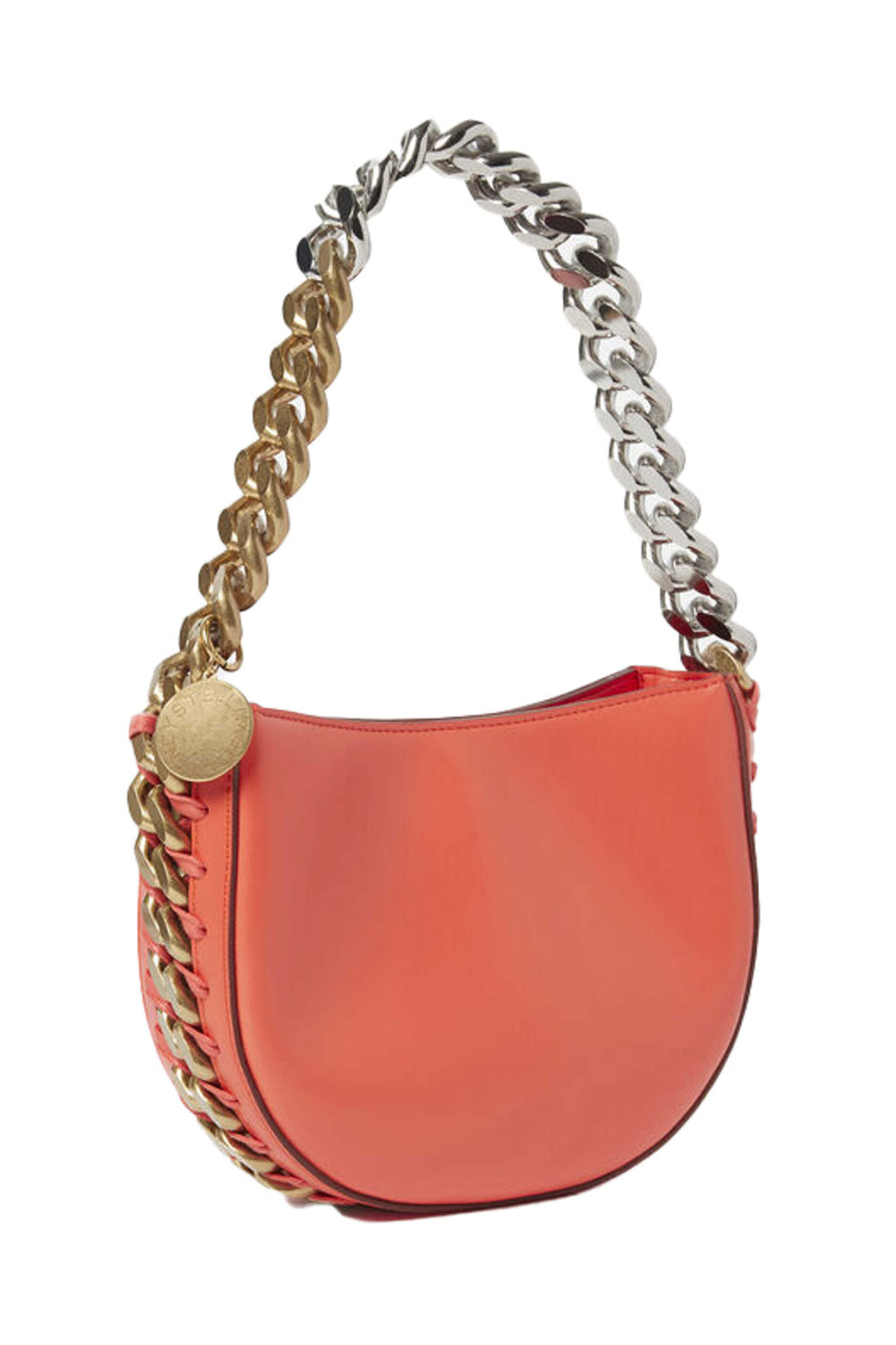 Stella McCartney - Small Frayme Crossbody Bag in Brick