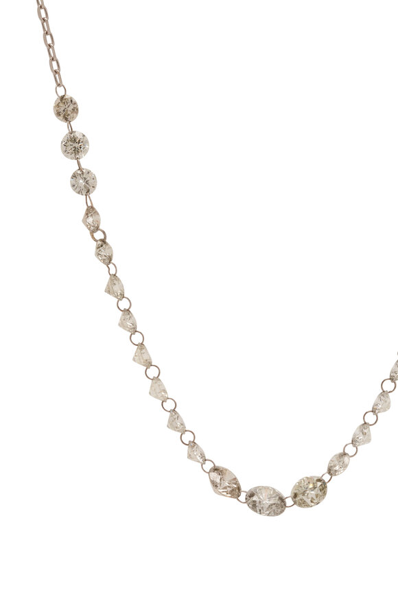 Kai Linz - 18K Diamond Chain Necklace