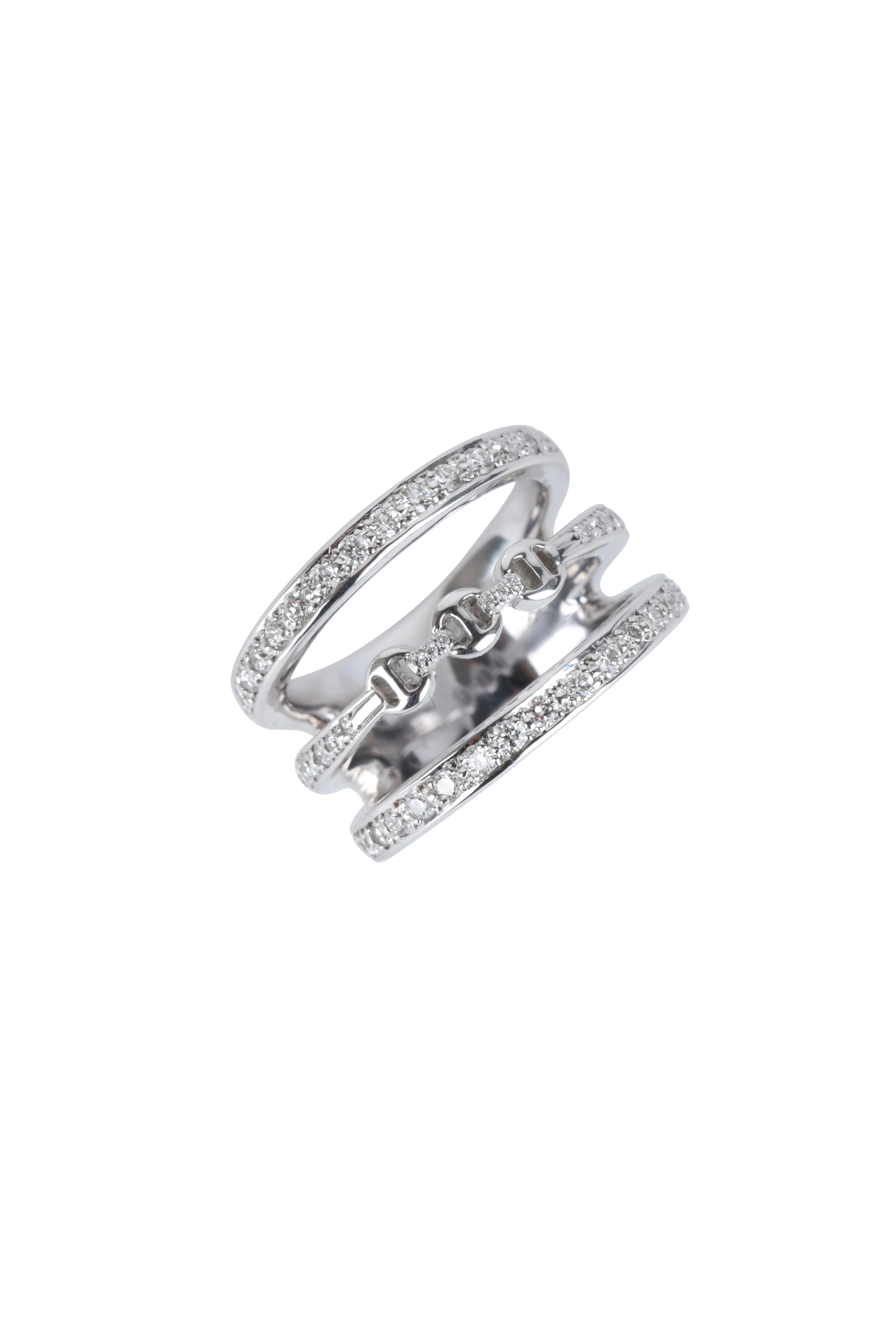 Hoorsenbuhs - 18K White Gold Asset Diamond Ring | Mitchell Stores