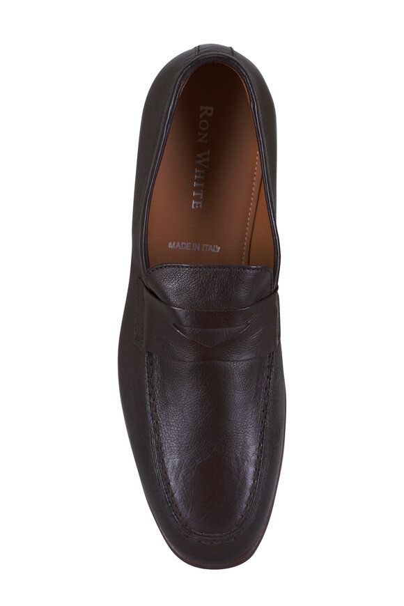 Ron White Paul Chocolate Leather Loafer - view 3