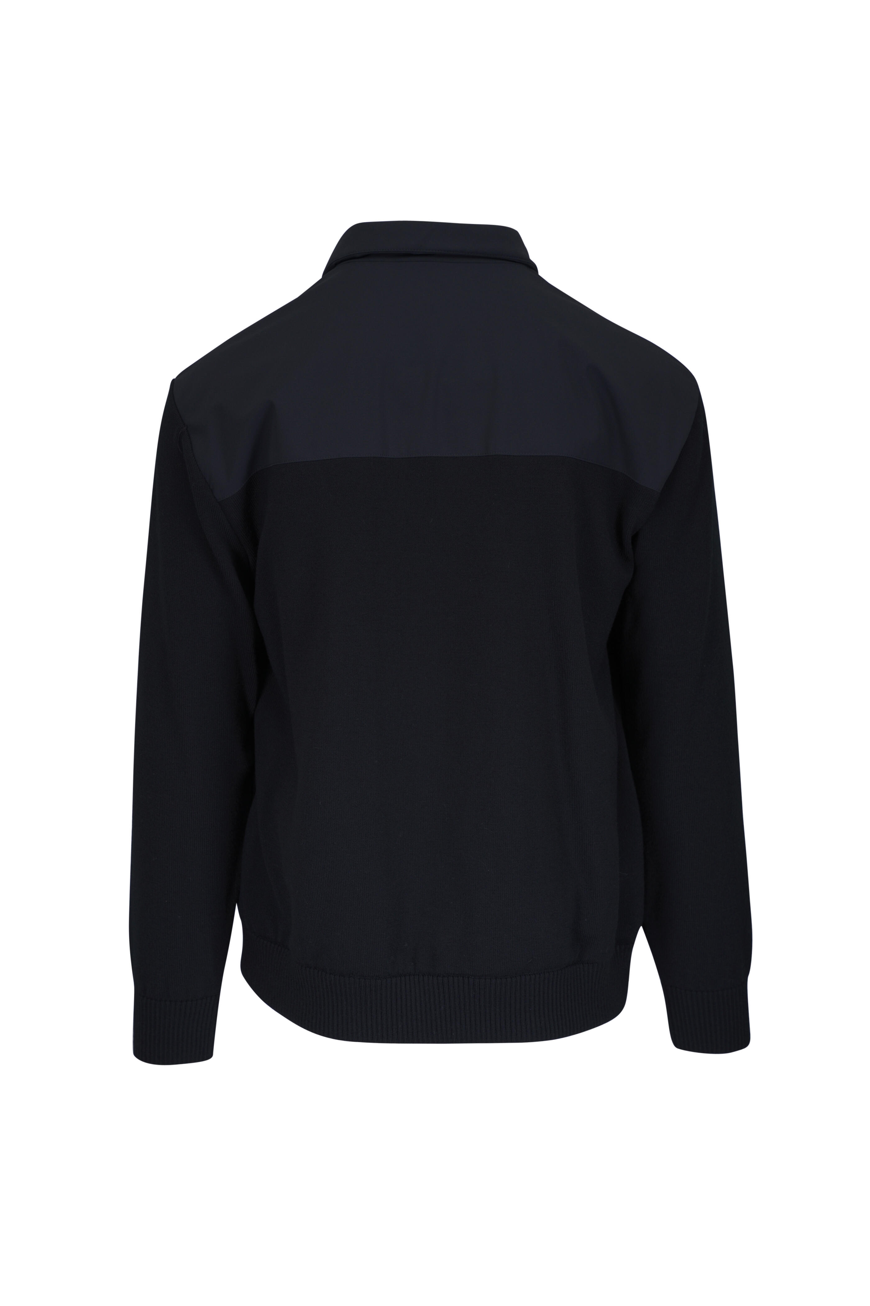 Paul & Shark - Black Hybrid Wool Jacket