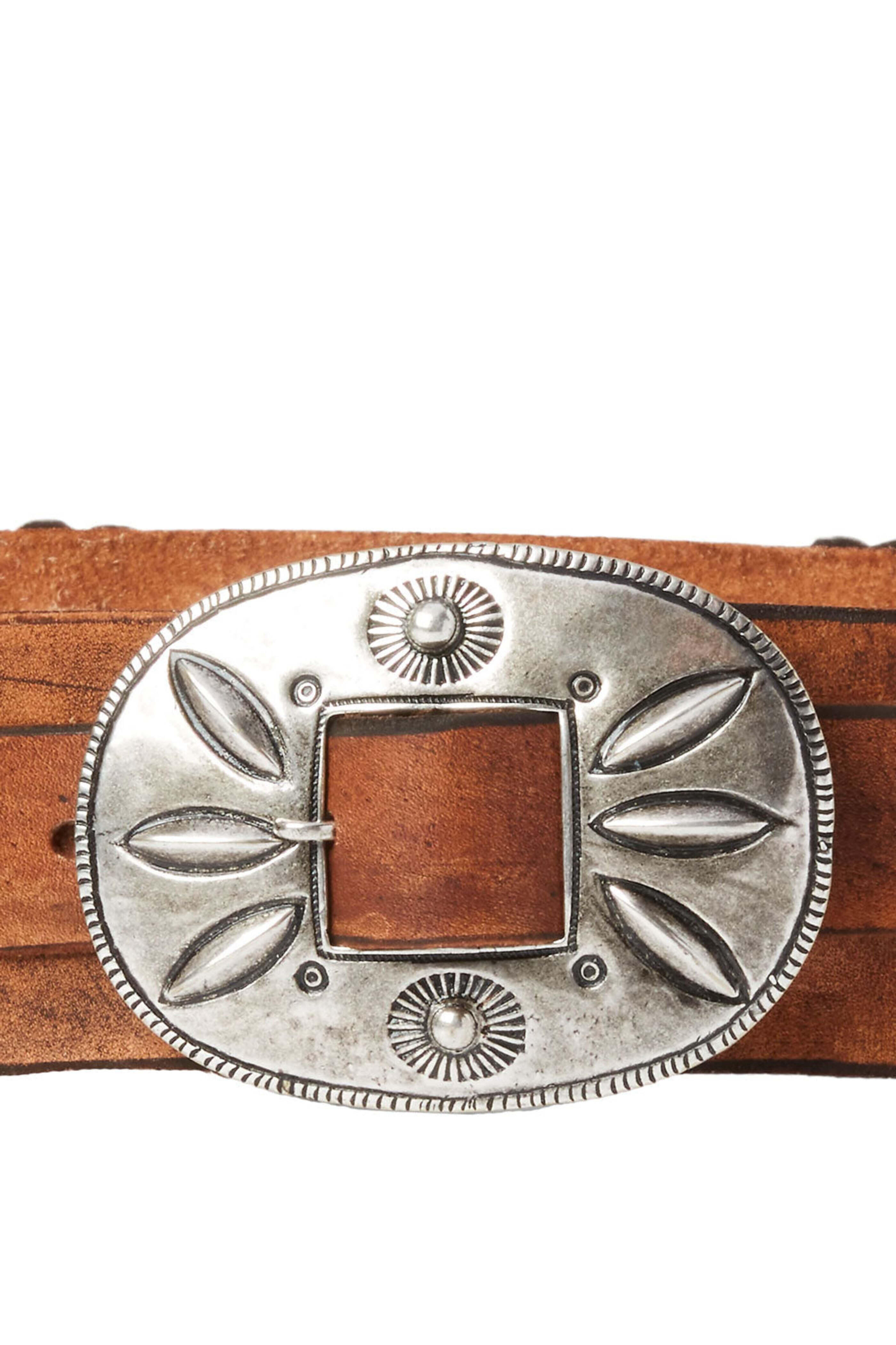 Ralph Lauren - Vacchetta Concho Belt in Brown