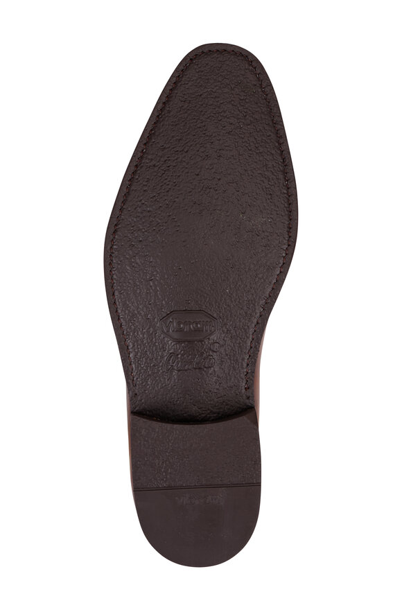 Bontoni Domino Bruciato Medium Brown Leather Loafer - view 4