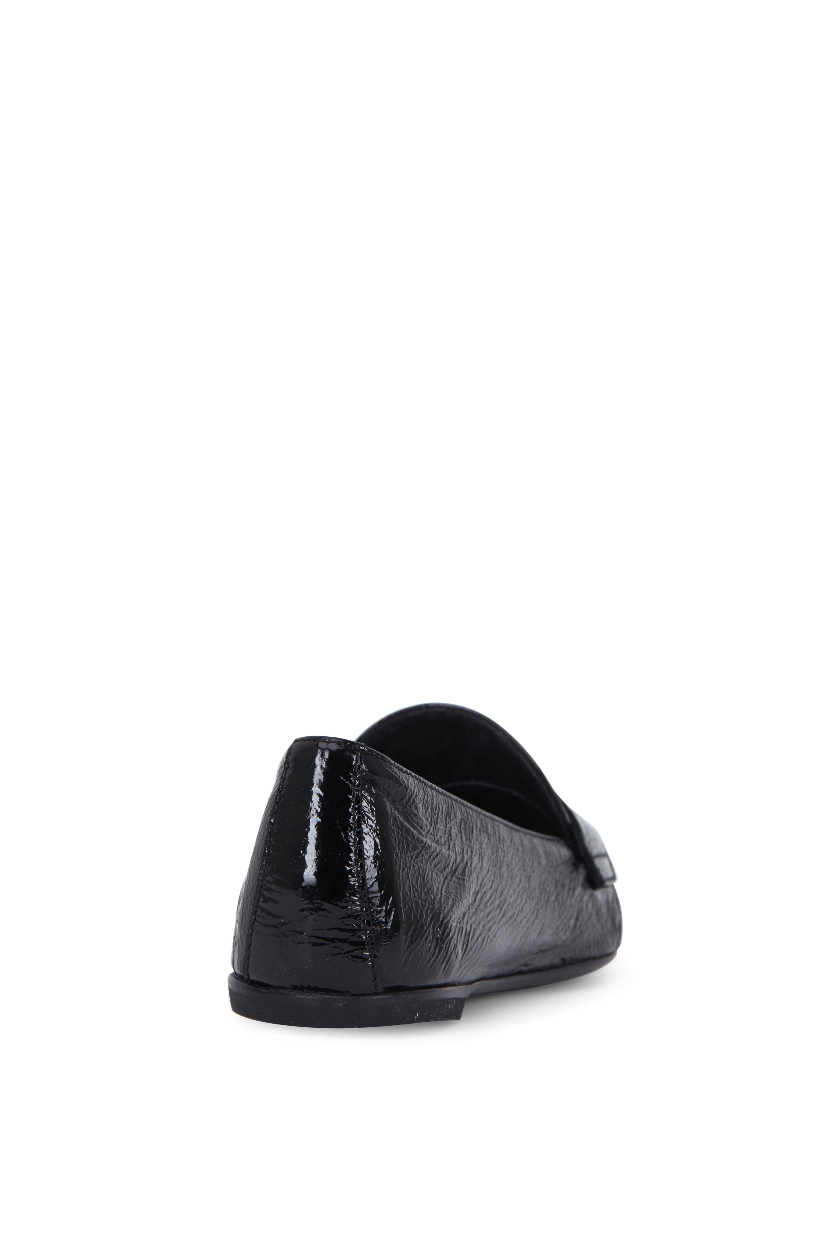 AGL - Black Patent Leather Pointed Toe Loafer