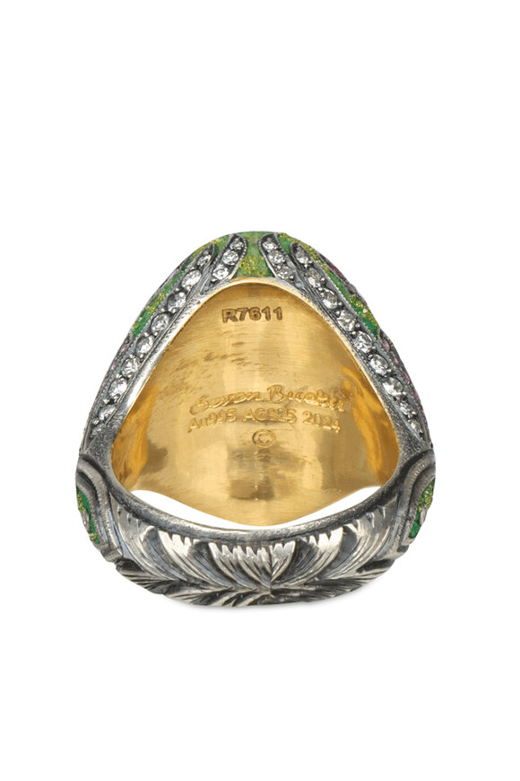 Sevan Bicakci Ladybug Rock Ring - view 6