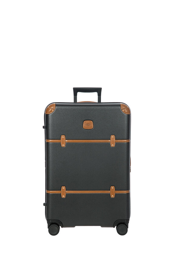 Brics Bellagio 3.0 27 Spinner Trunk in Black and Tan