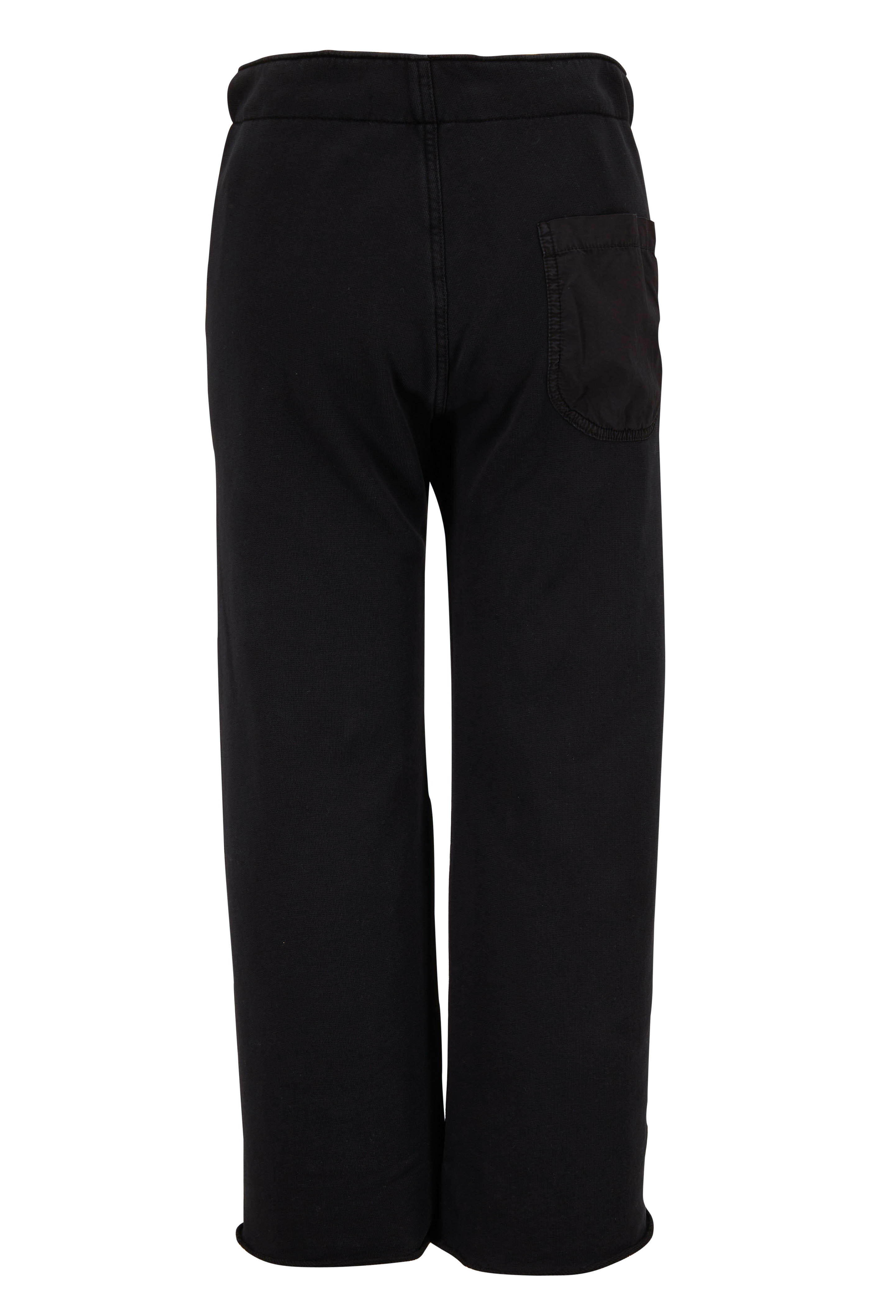 Nili Lotan - Kiki Black Cropped Sweatpant - view 2