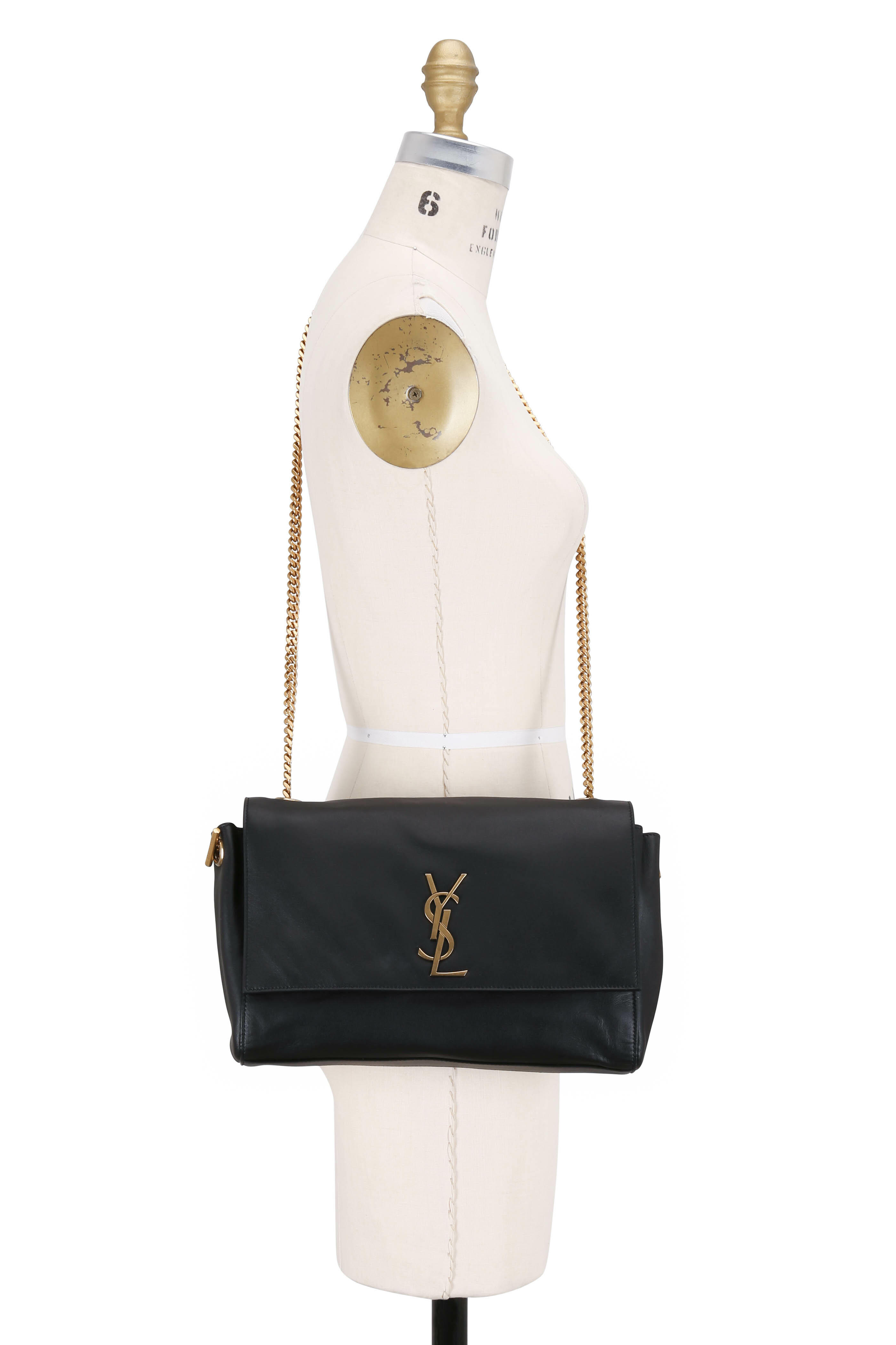 Saint laurent kate online reversible suede shoulder bag