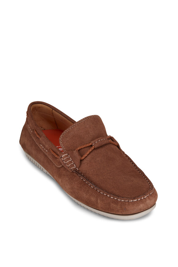 Martin Dingman - Bermuda Braid Bark Brown Loafer