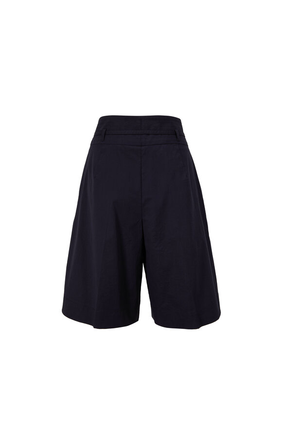 Bogner - Hollie Fashion Navy Superfine Cotton Shorts