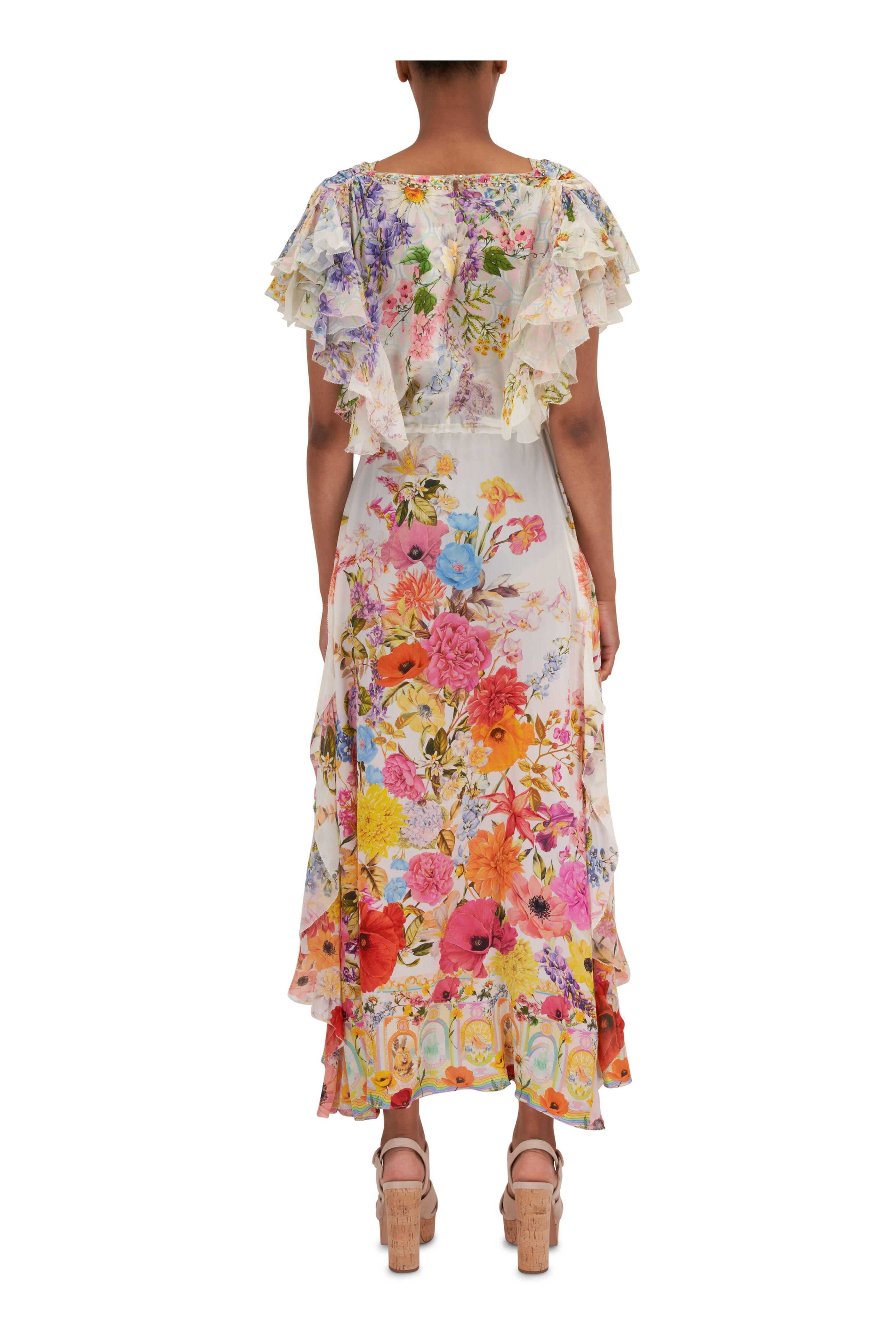 Camilla - Sunlight Symphony All Over Ruffle Dress