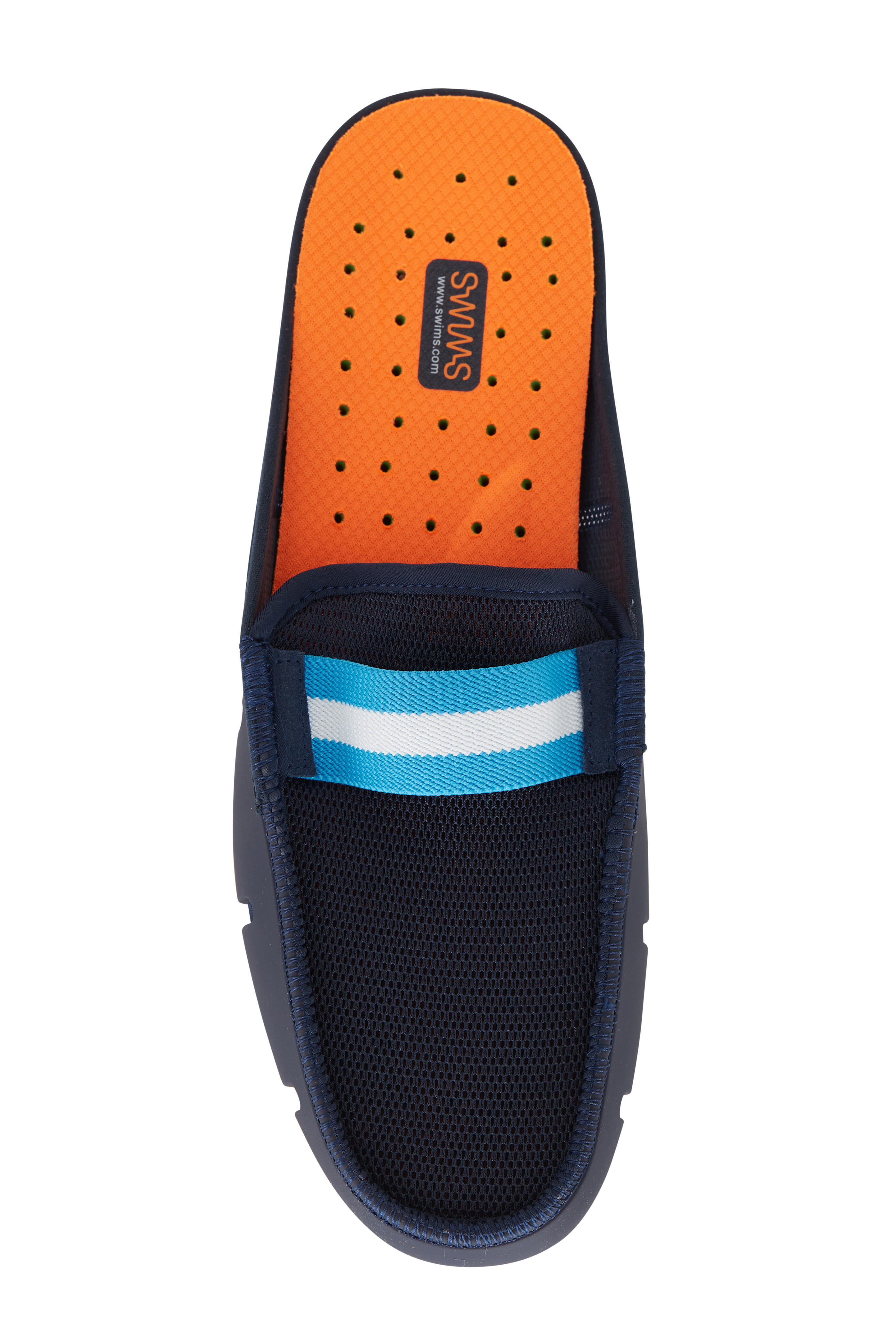 Swims - Navy Slide Loafer