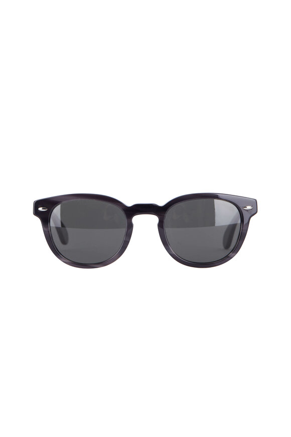 Oliver Peoples - Sheldrake Charcoal Tortoise Sunglasses