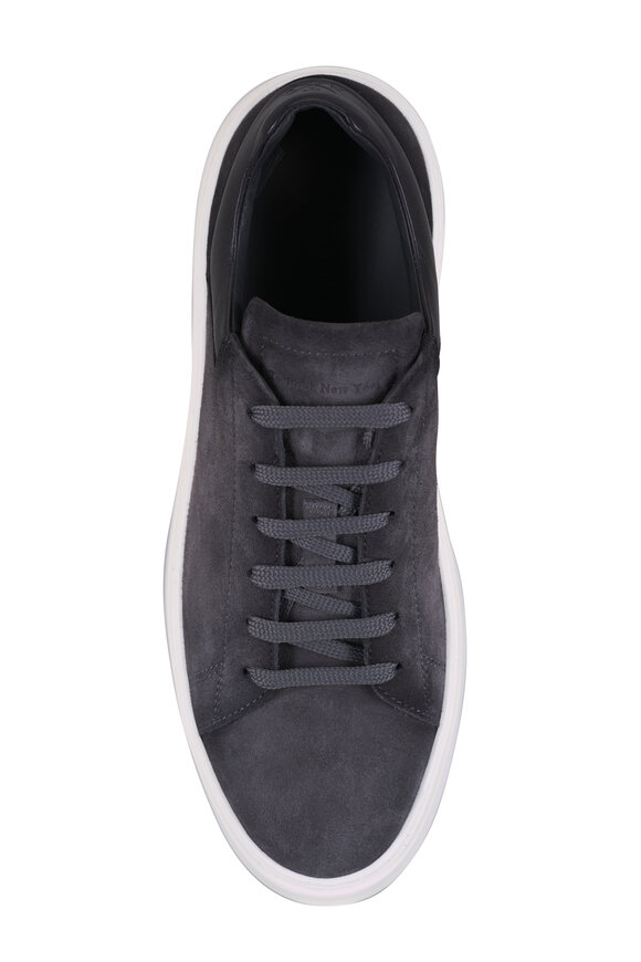 To Boot New York Rocco Gray Suede Sneaker - view 4