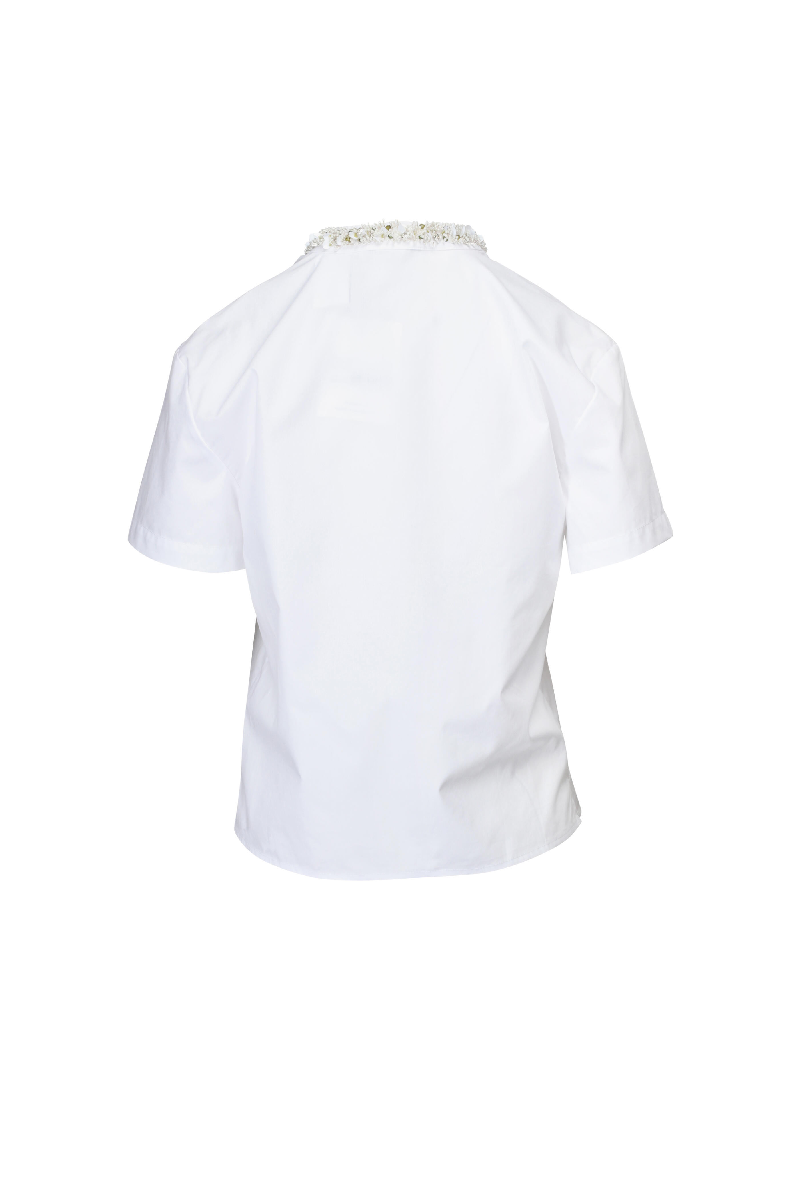 Tanya Taylor - White Aubrey Embroidered Top - view 2