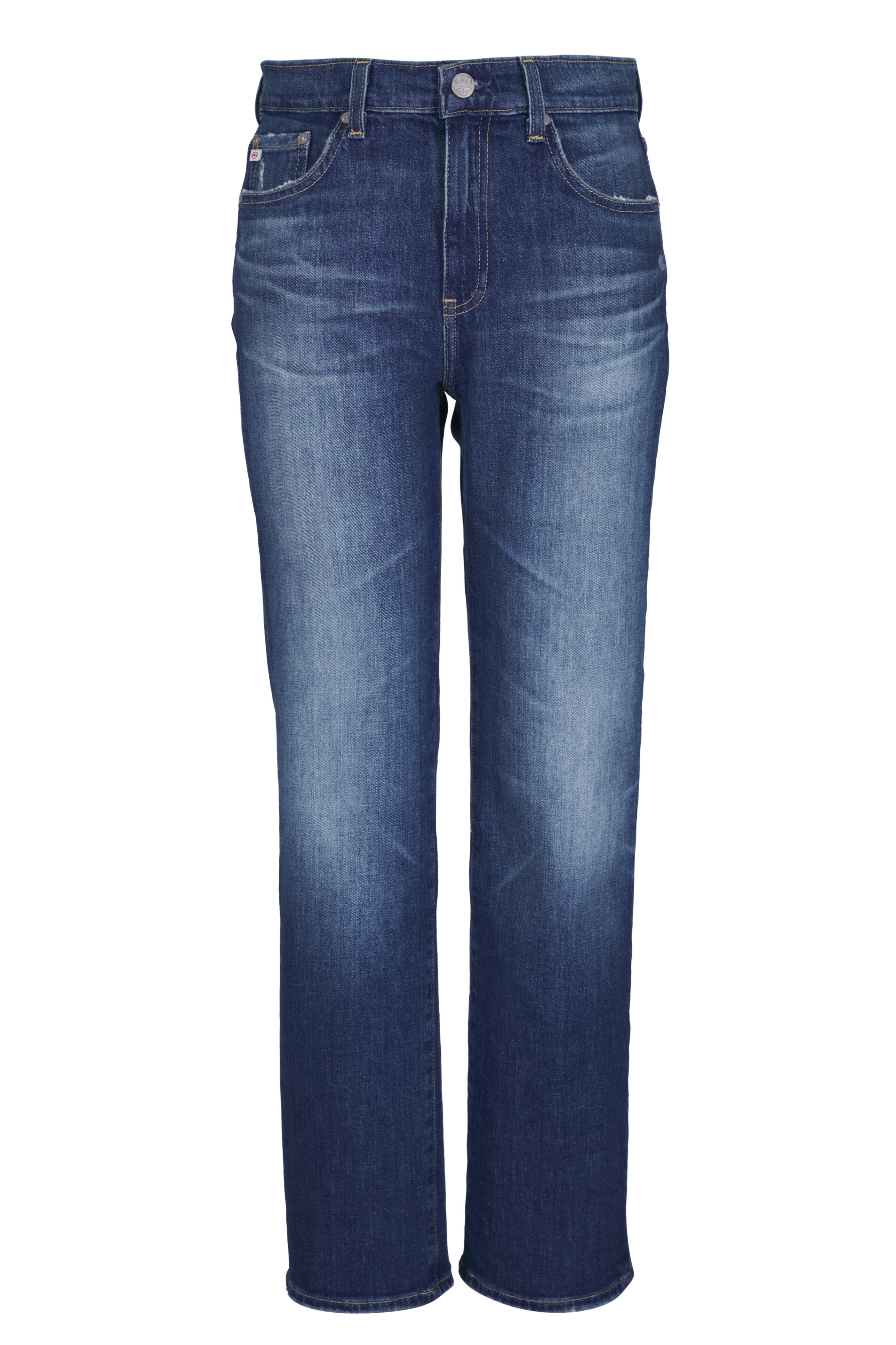 AG - Brinley Mid-Rise Straight Jean