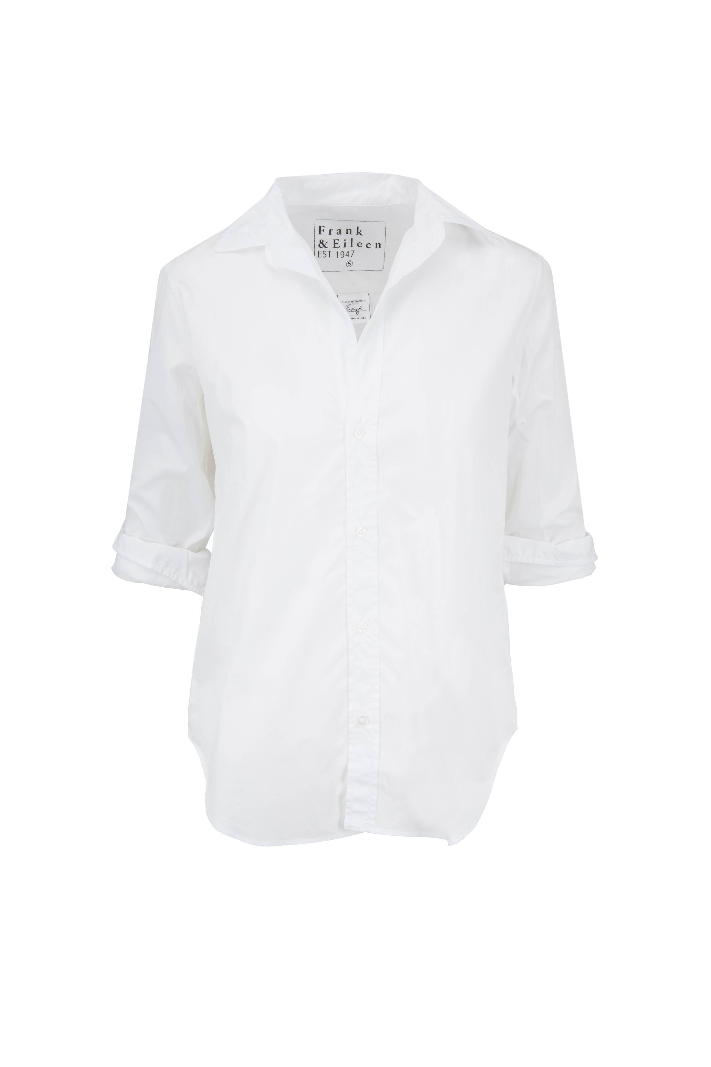 Frank & Eileen - Frank White Cotton Button Down Shirt