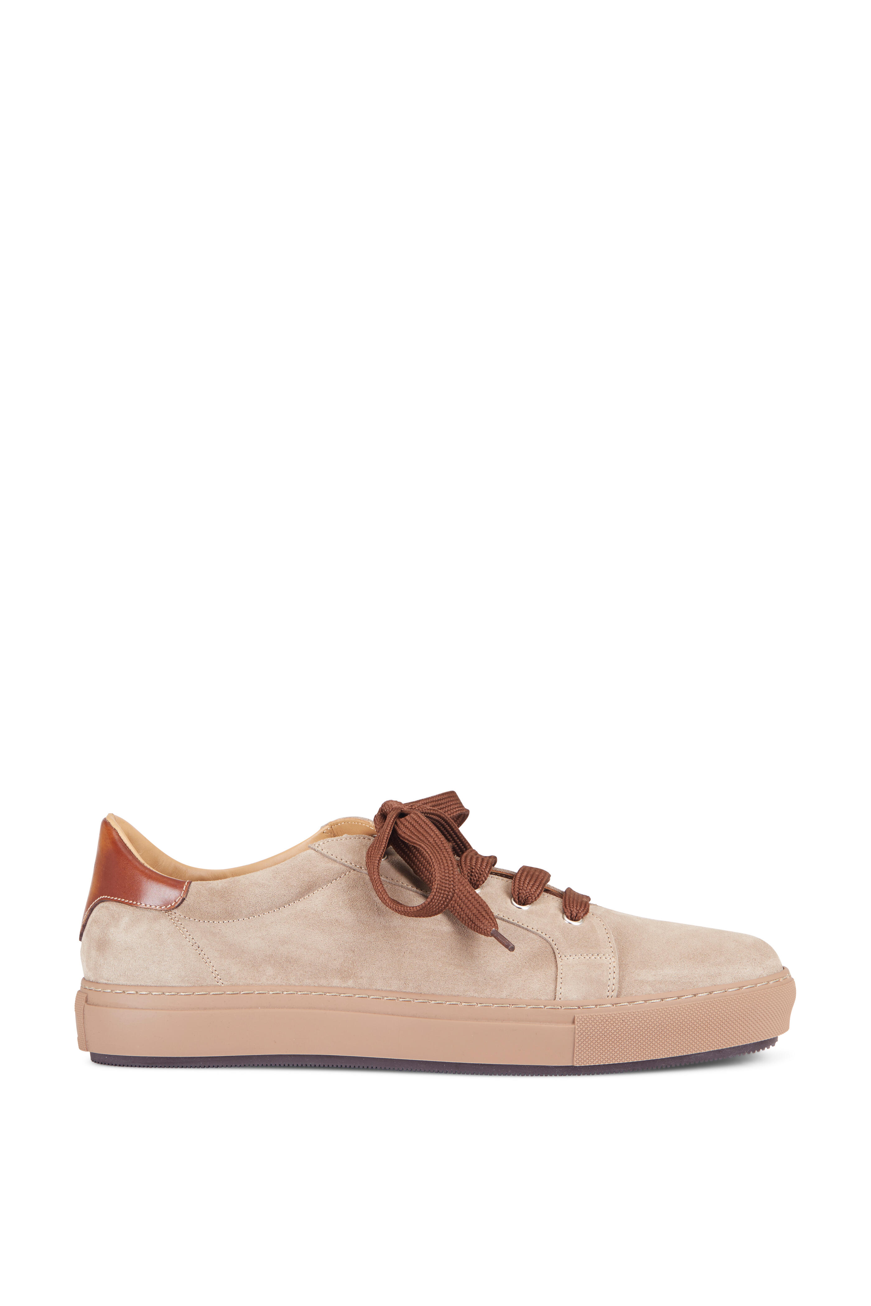 Di Bianco - Velour Fango Sand Sneaker