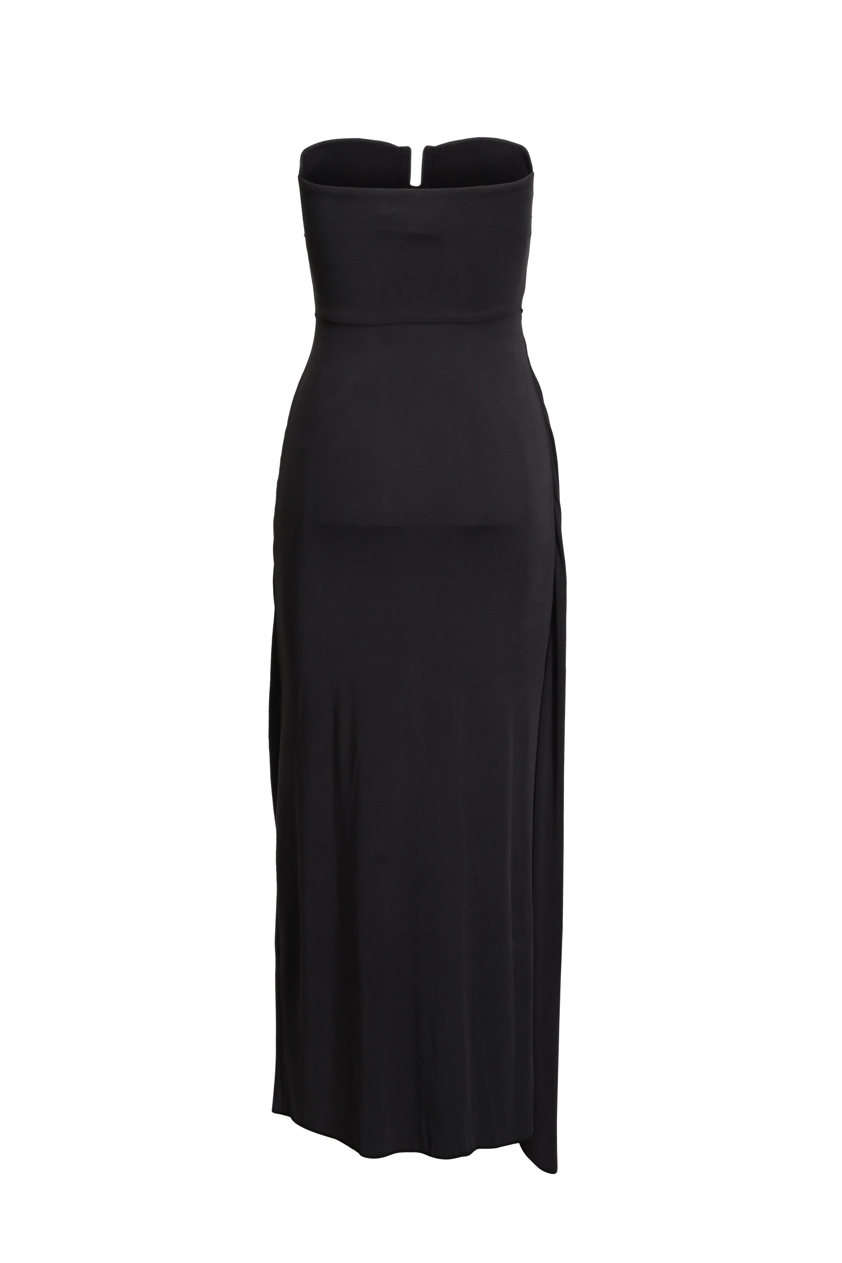 Lspace - Noah Black Wrap Midi Dress - view 2