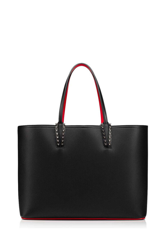 【関税送料込】ルブタン Cabata Small patent leather tote Christian Louboutin Cabata Small Tote Bag in Patent Leather