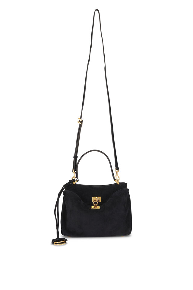Jil Sander - Mini Envelope Messenger Black Leather Bag
