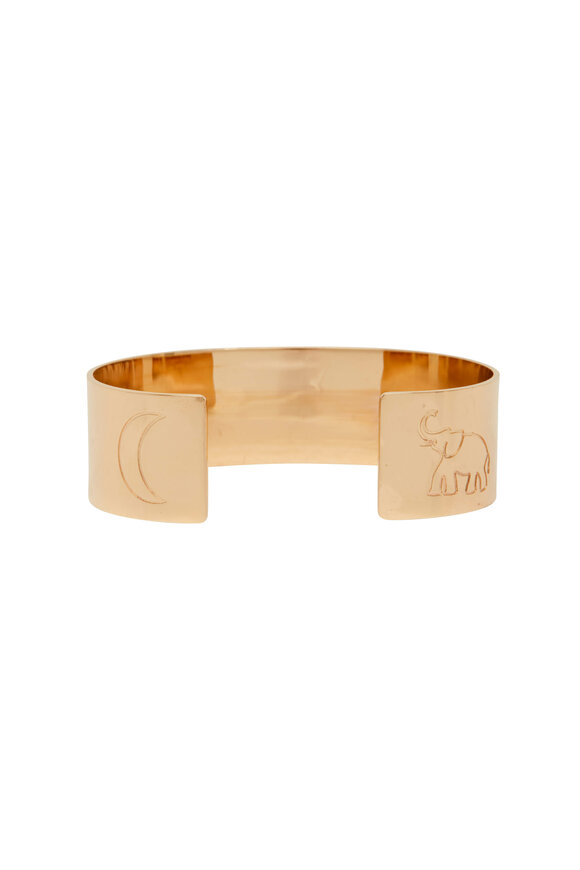 Genevieve Lau - Lucky Charms Yellow Gold XL Cuff