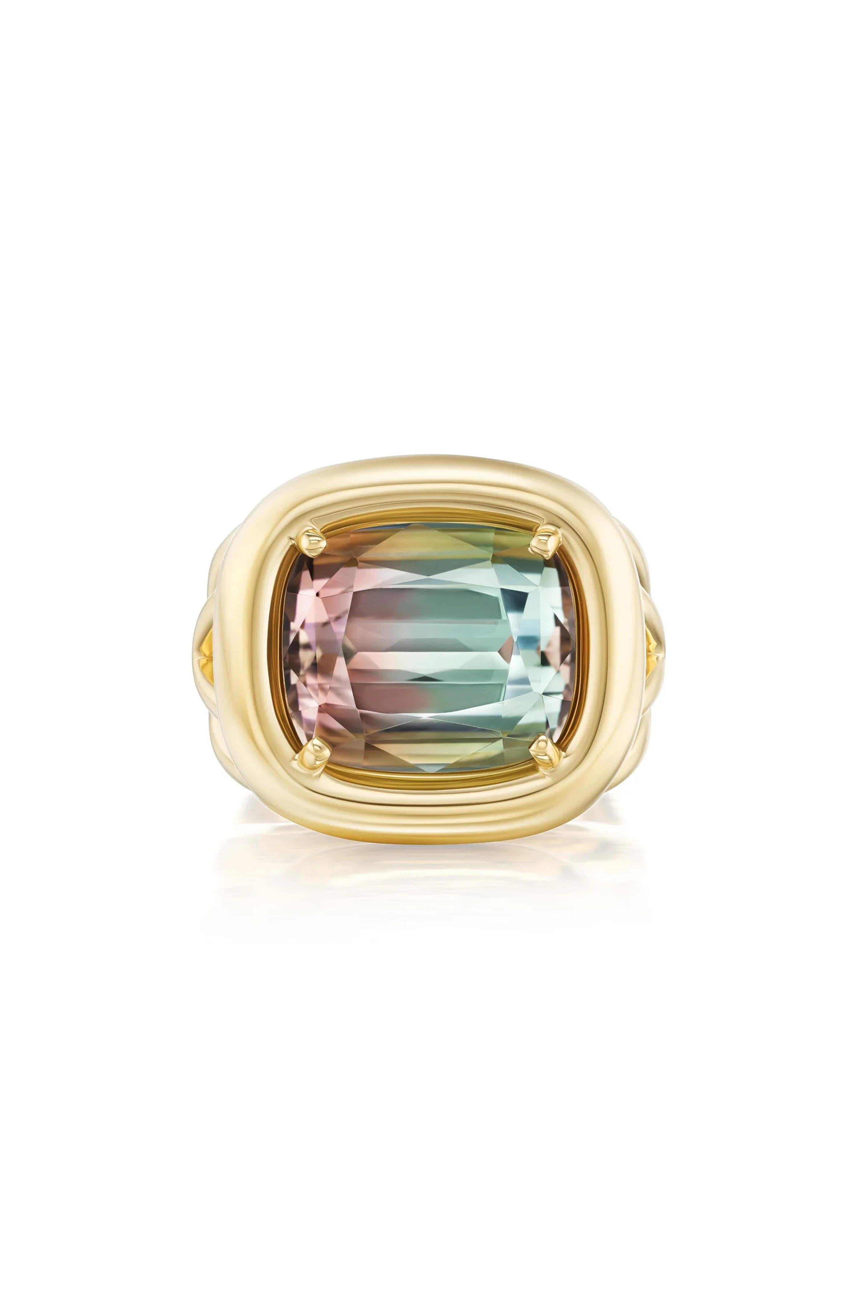 Harwell Godfrey - Tie Die Tourmaline Giza Ring - view 1