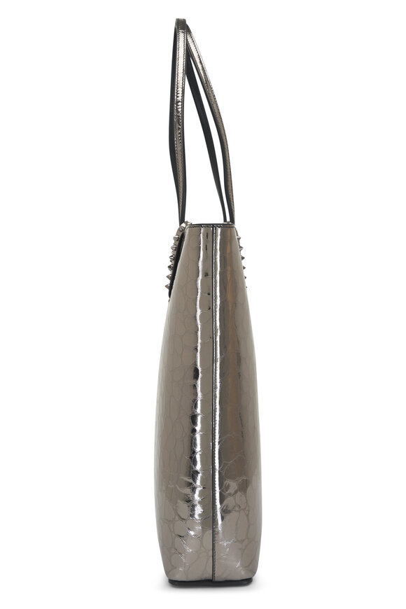 Christian Louboutin - Cabata Anthracite Embossed N/S Tote