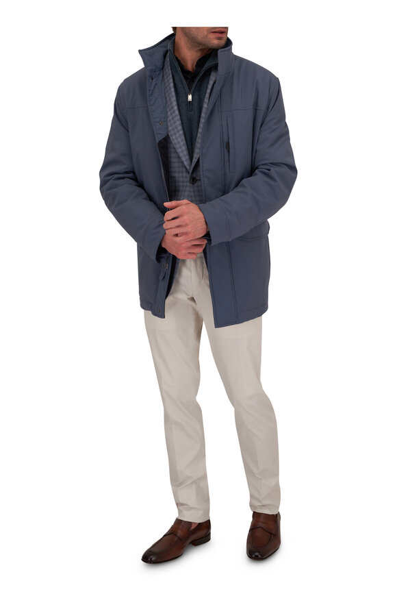 Brioni - Blue Performance Field Jacket 