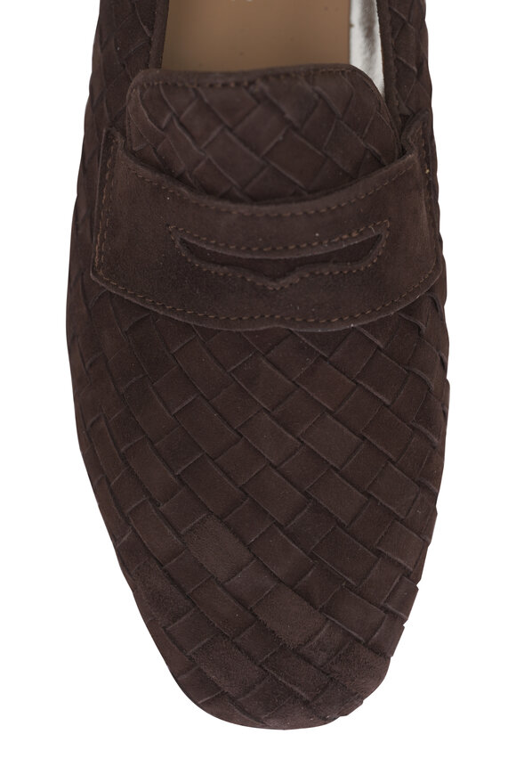 Ron White Maddie Espresso Suede Penny Loafer - view 5