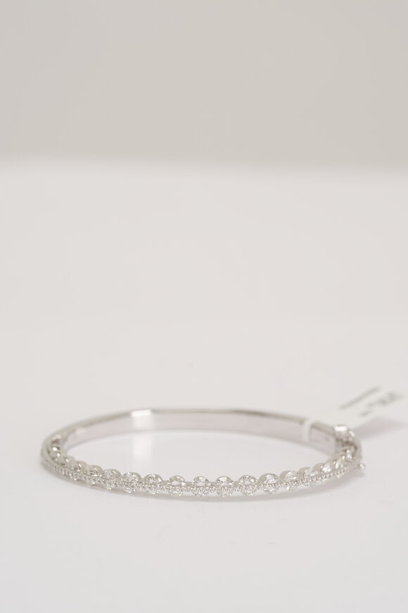 Miseno 18k White Gold Diamond Marea Bracelet