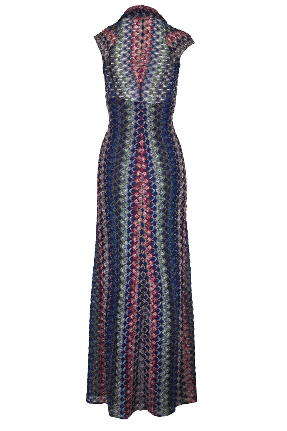 Missoni Multicolor Mélange Maxi Dress - view 3