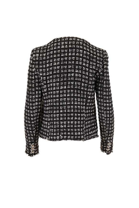 IRO - Tetys Black & White Check Tweed Jacket