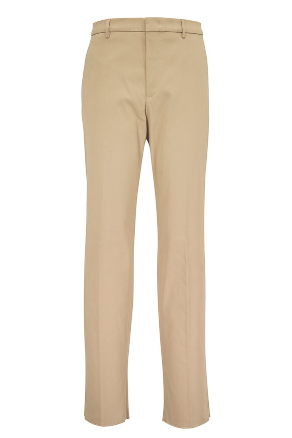 Loro Piana Jarno Hazelnut Stretch Cotton Pant - view 1