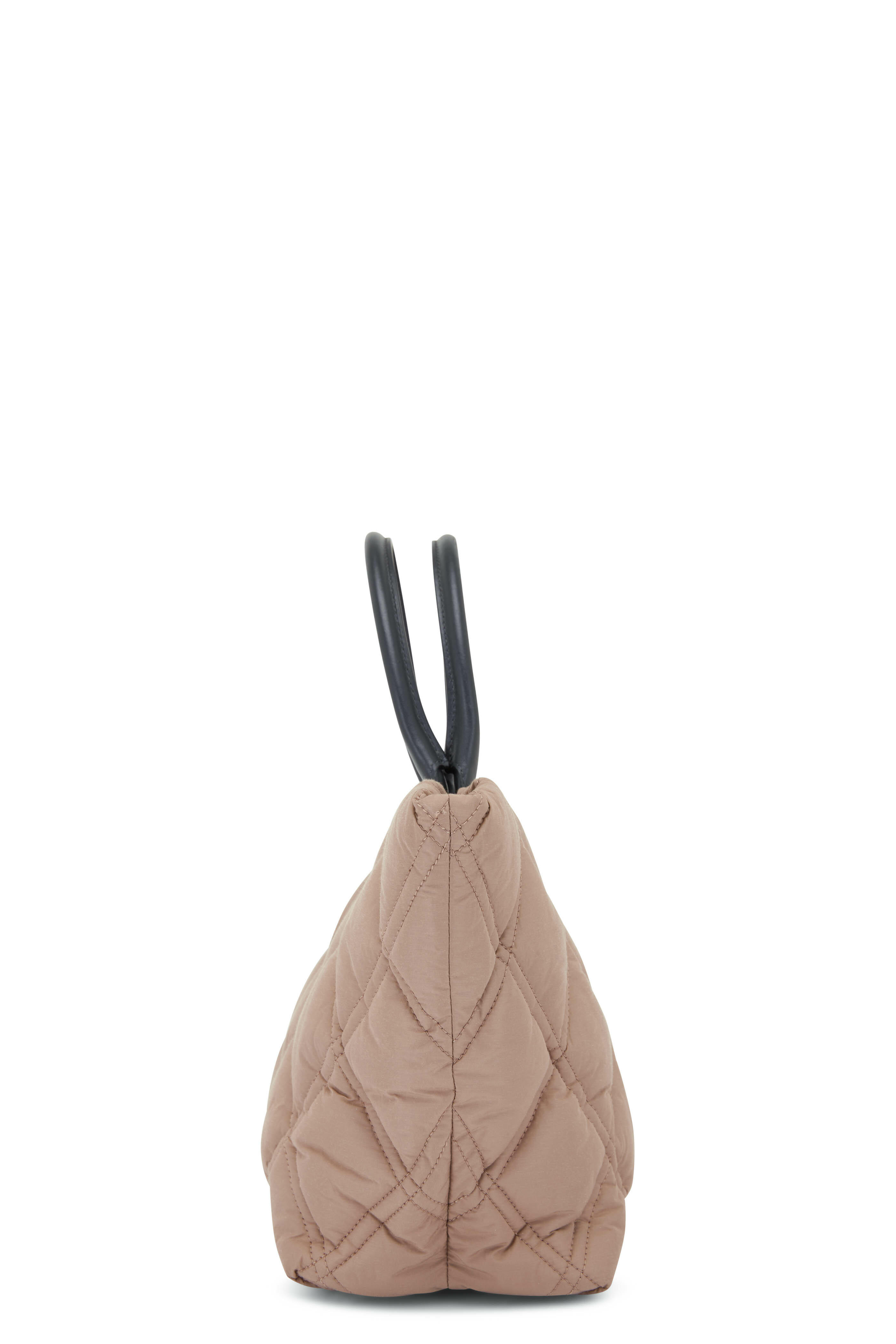 Brunello Cucinelli - Chocolate Quilted Taffeta Tote