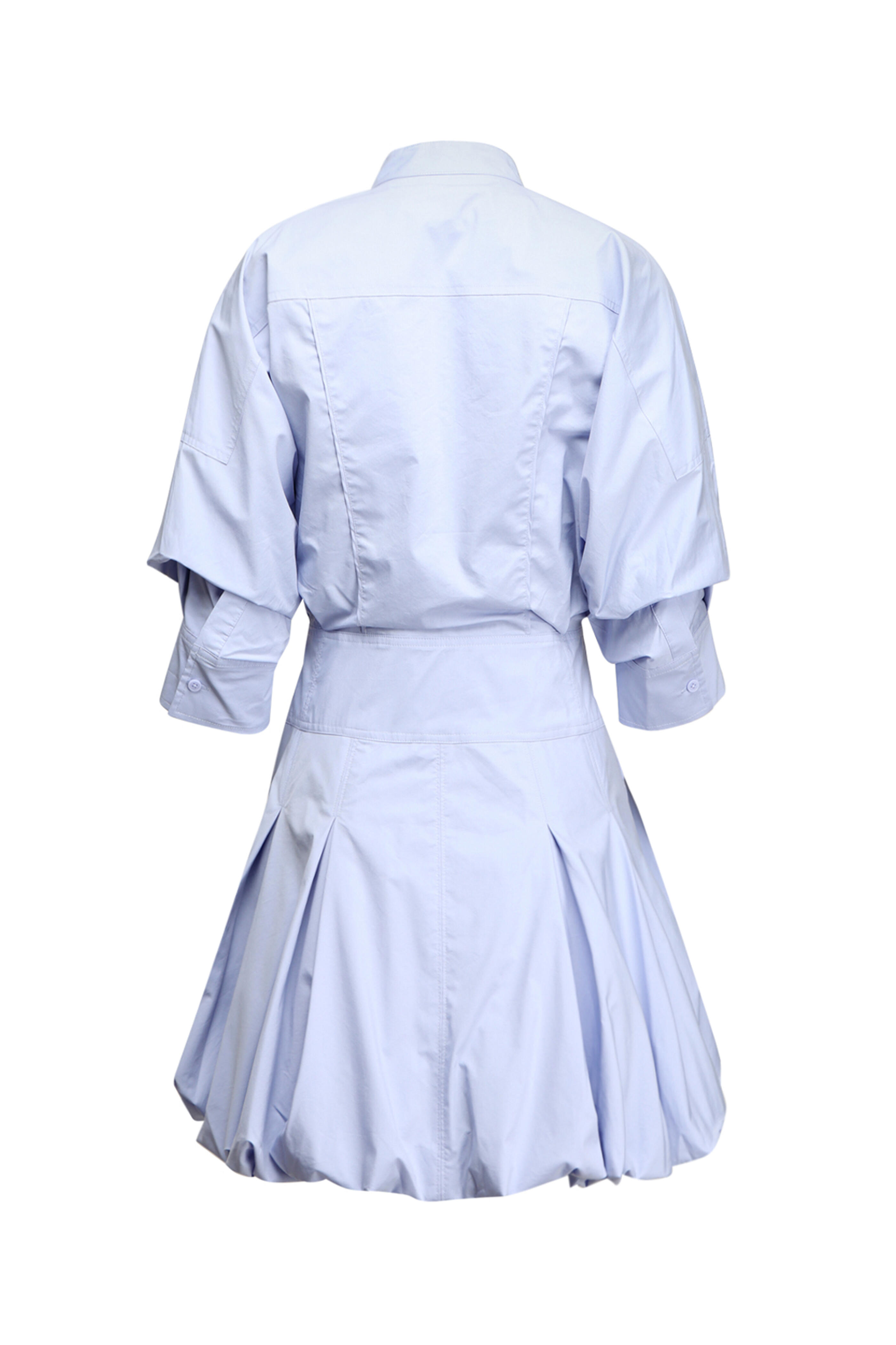 Simkhai - Effie French Blue Bubble Mini Dress