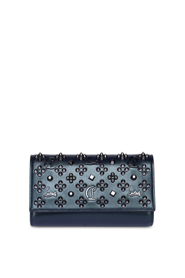 SAFFIANO L LOGO CONTINENTAL WALLET【正規品 関税込み】 Saint Laurent - Light Sage Leather Zip Continental Wallet