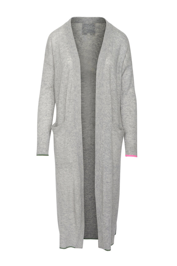 Kerri Rosenthal Super Duper Heather Grey Love On Repeat Duster