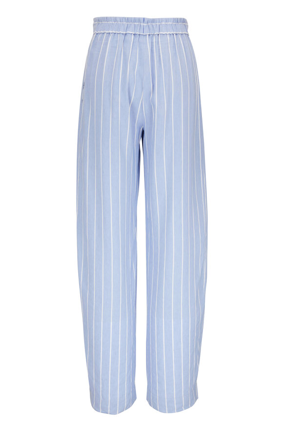 Vince - Celestine & Optic White High Waist Stripe Pant