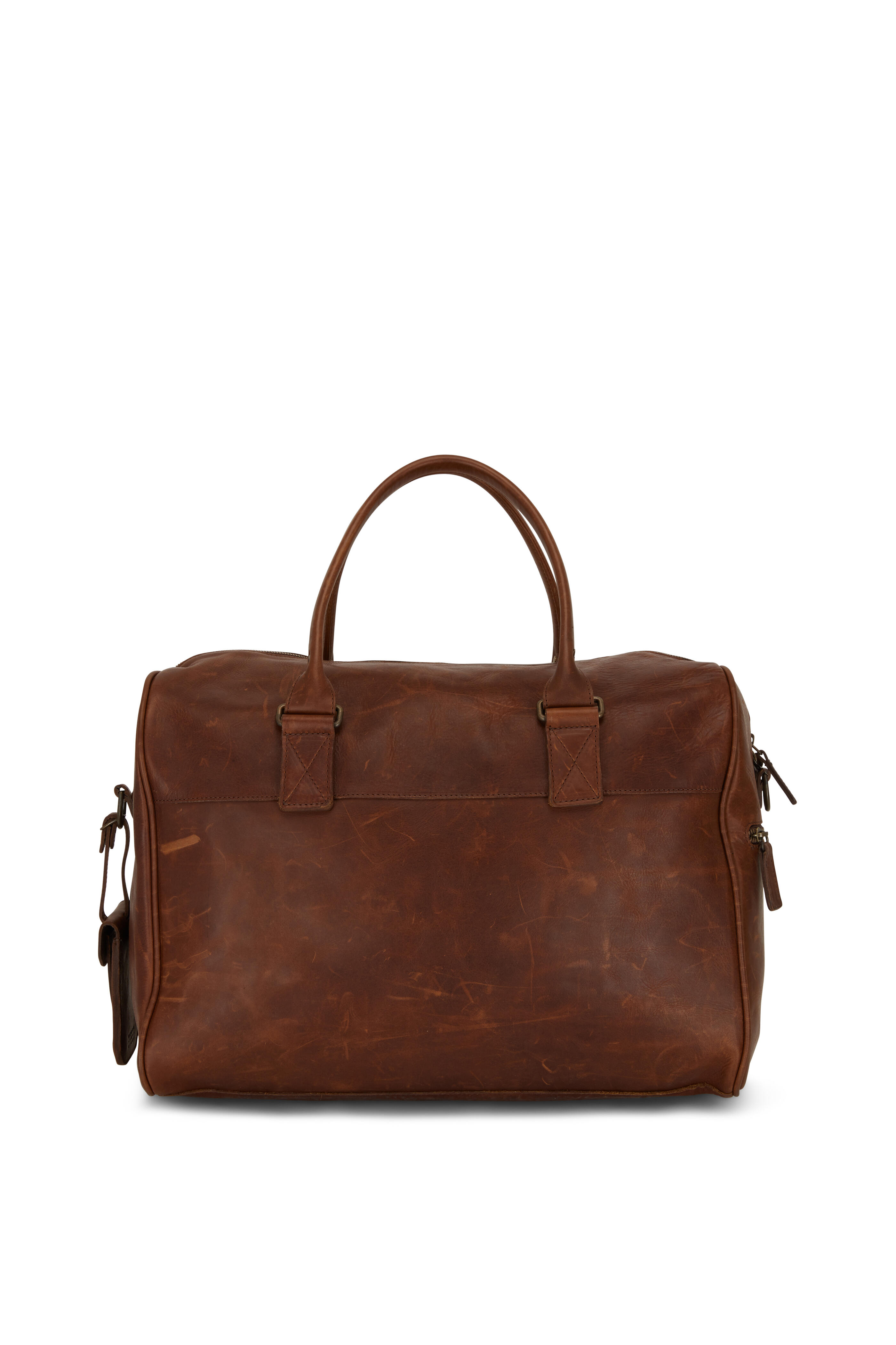 Moore & Giles - Booker Brown Leather Cabin Duffel