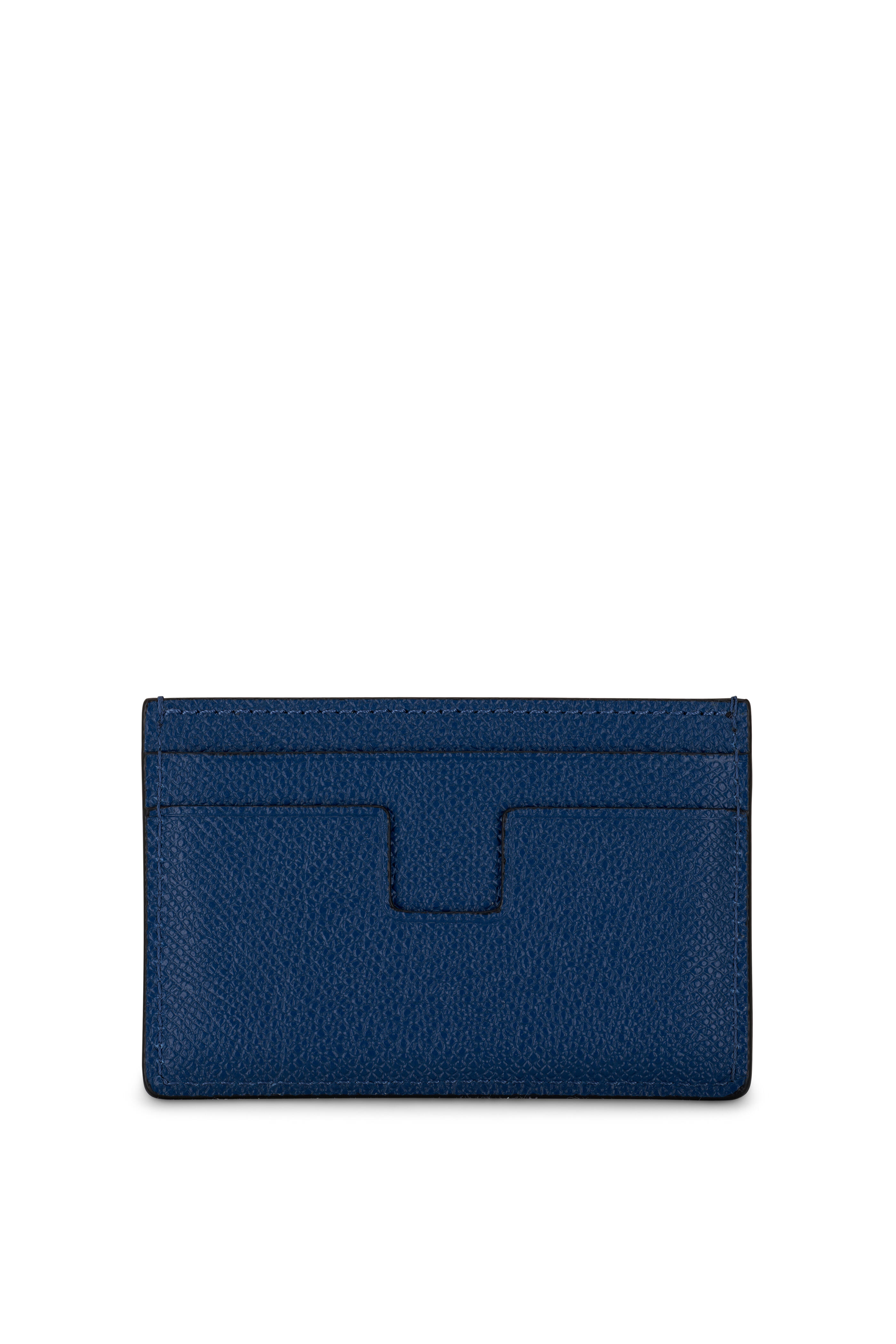 Tom Ford - Bali Blue Leather Card Case