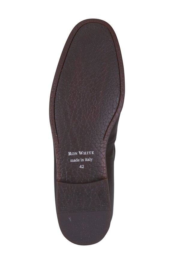 Ron White Paul Chocolate Leather Loafer - view 4