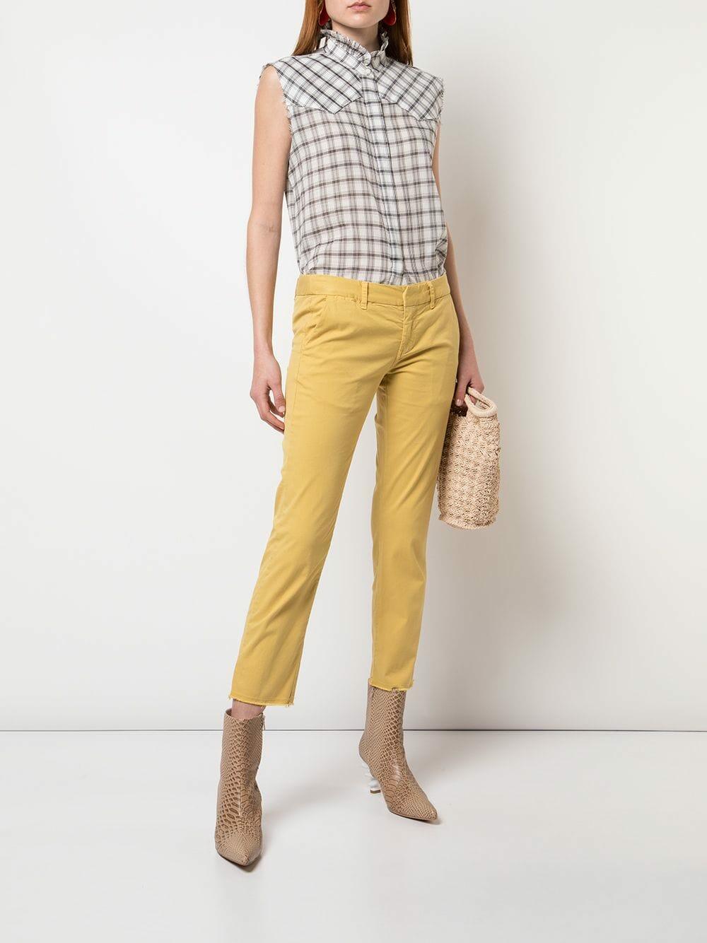 Nili Lotan - East Hampton Gold Yellow Pant