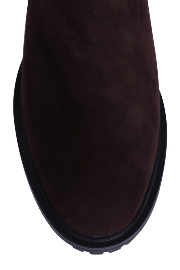 Gianvito Rossi Moka Suede Short Boot - view 6
